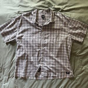 Vans Over-Sized Button Down Streetwear